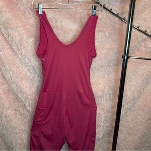 Pink jumpsuit